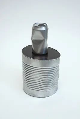 Can (dented) and Drink Can (dented)