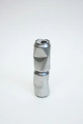 Drink Can (dented) and Drink Can (dented)