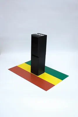 Flag (striped) and Speakers and Sticker (checkered)