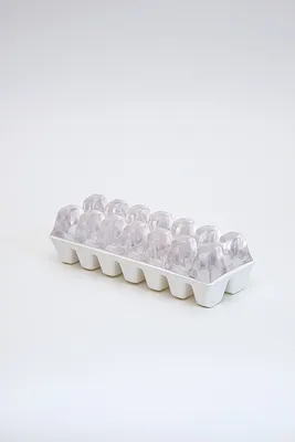 Ice Cube Tray and Ice Cubes