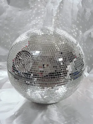 Photograph of Mirror Ball (death star)