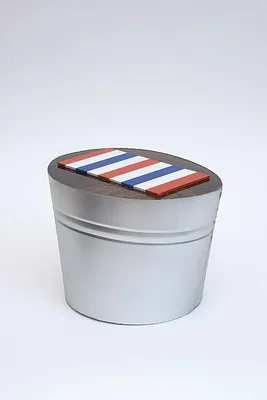 Pail and Napkin (striped)