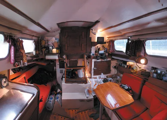 Photograph of Sloop Interior 1